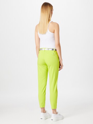 FREEMAN T. PORTER - Slimfit Calças chino 'Claudia Felicita' em verde