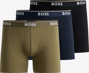 Boxers BOSS en bleu : devant