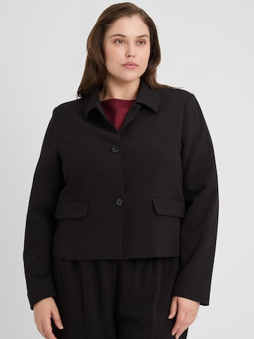 Guido Maria Kretschmer Curvy - Chaqueta de entretiempo 'Betty' en negro: frente
