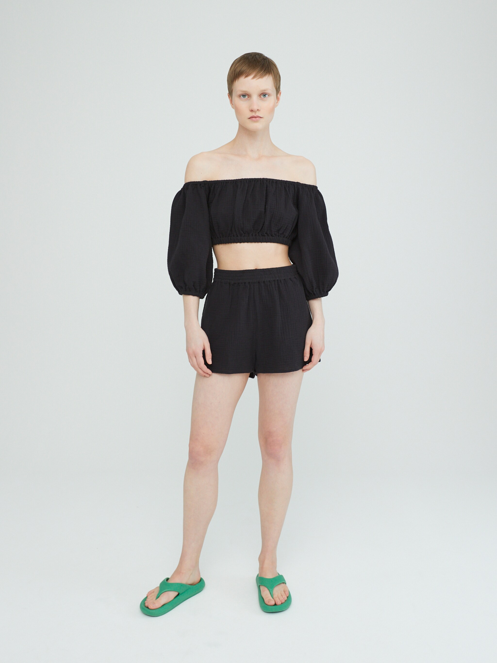 EDITED Producten Broek 'Ulli' Zwart