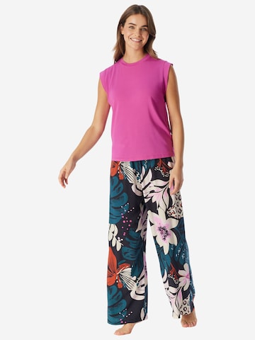 Chemise de nuit ' Mix & Relax ' SCHIESSER en rose