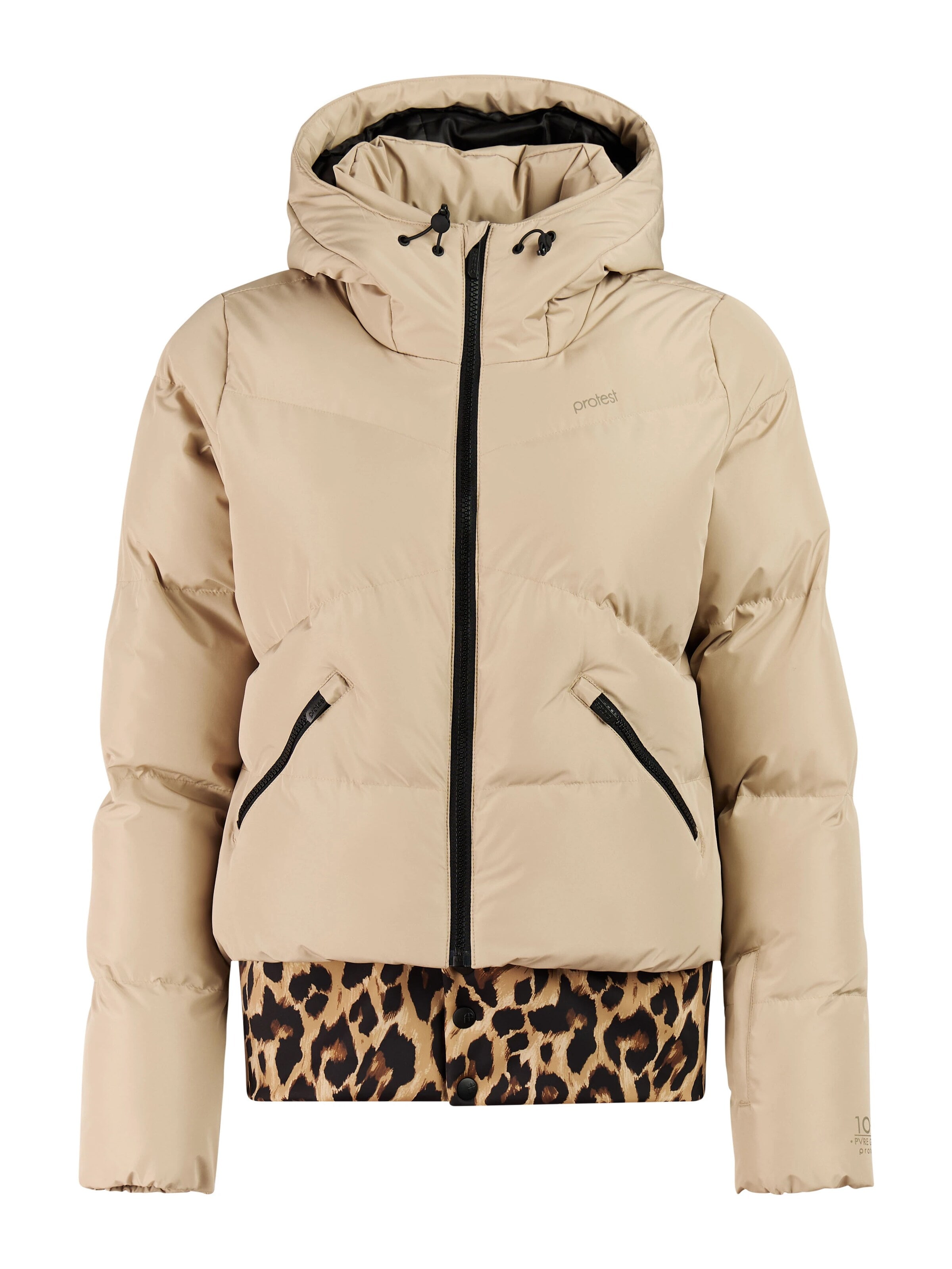 PROTEST Sports jacket 'PRTPreppydos' in Brown: front