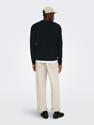 Pullover 'ONSLoui' di Only & Sons in nero