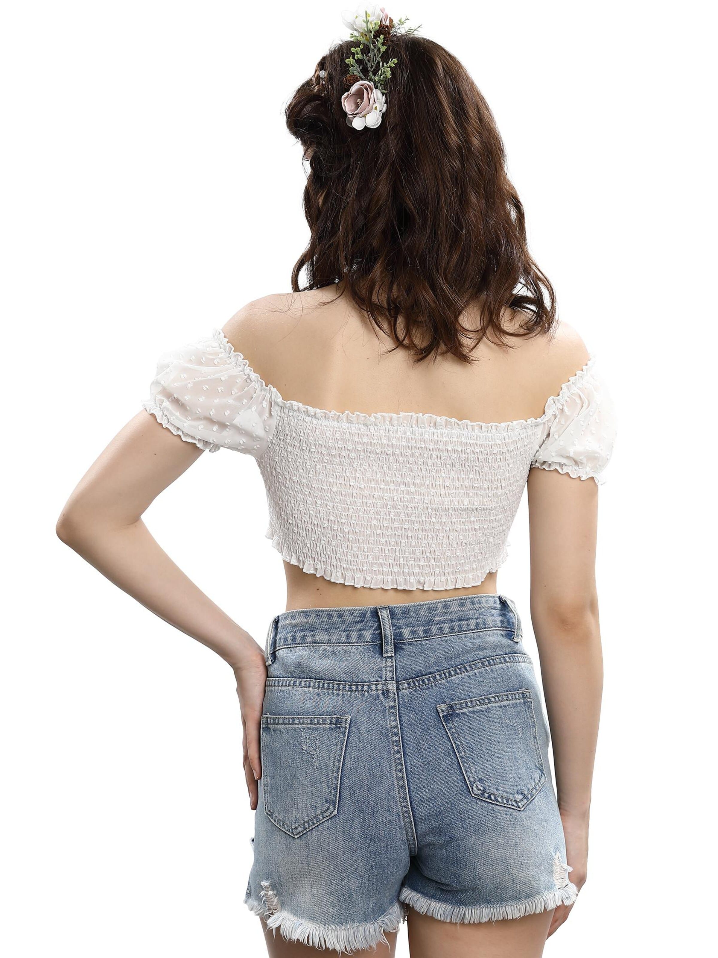 Yesfashion Top‌‌‌‌‌‌‌ in Weiß