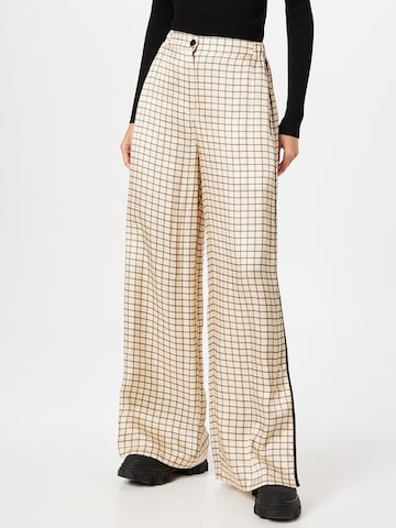 Aligne Loose fit Pants 'Fayza' in Beige: front