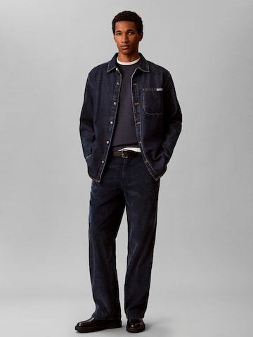 Sweat-shirt Calvin Klein en bleu