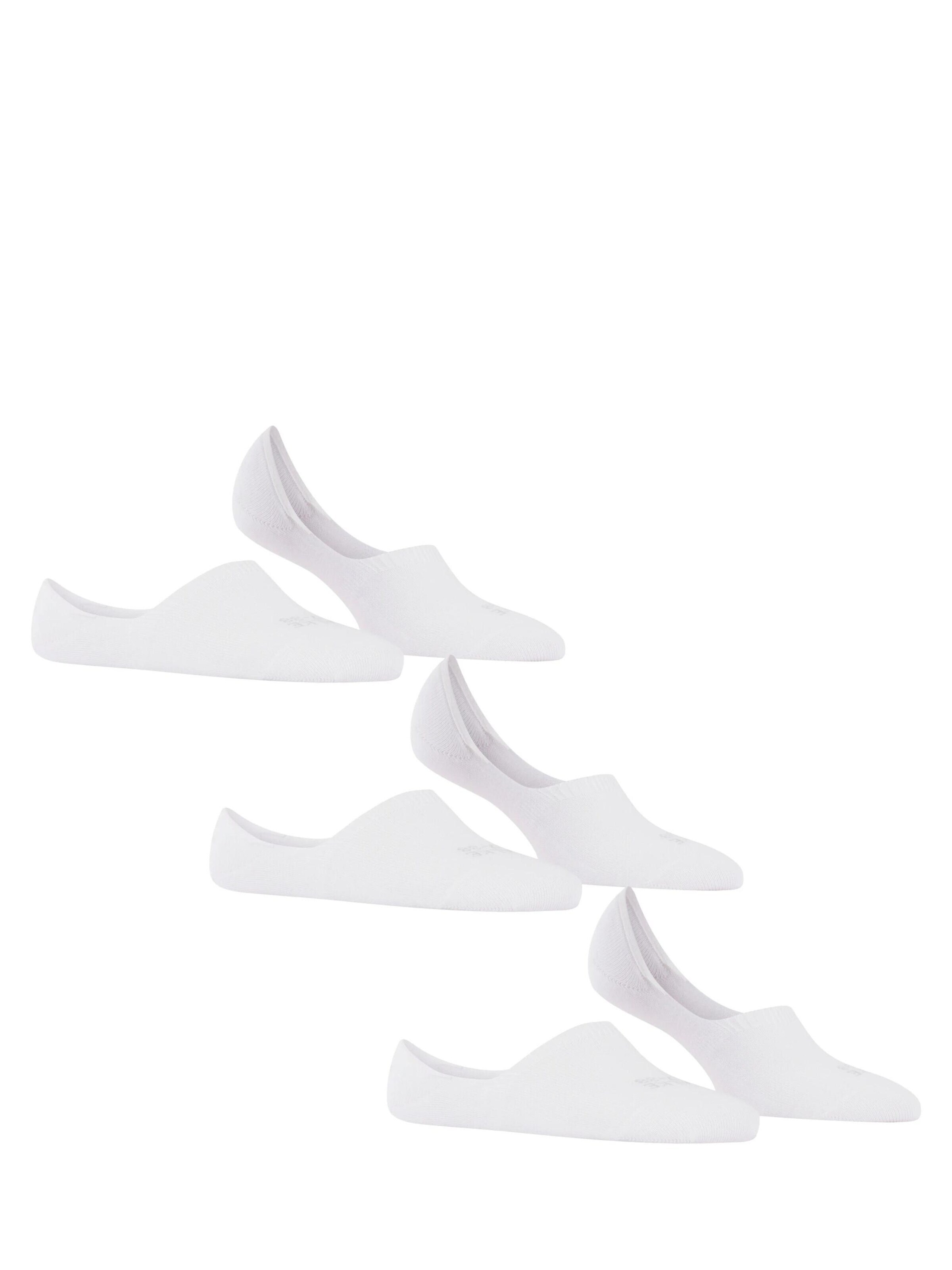 FALKE Füßlinge 'Step 3-Pack'‌‌‌‌‌‌ in Weiß