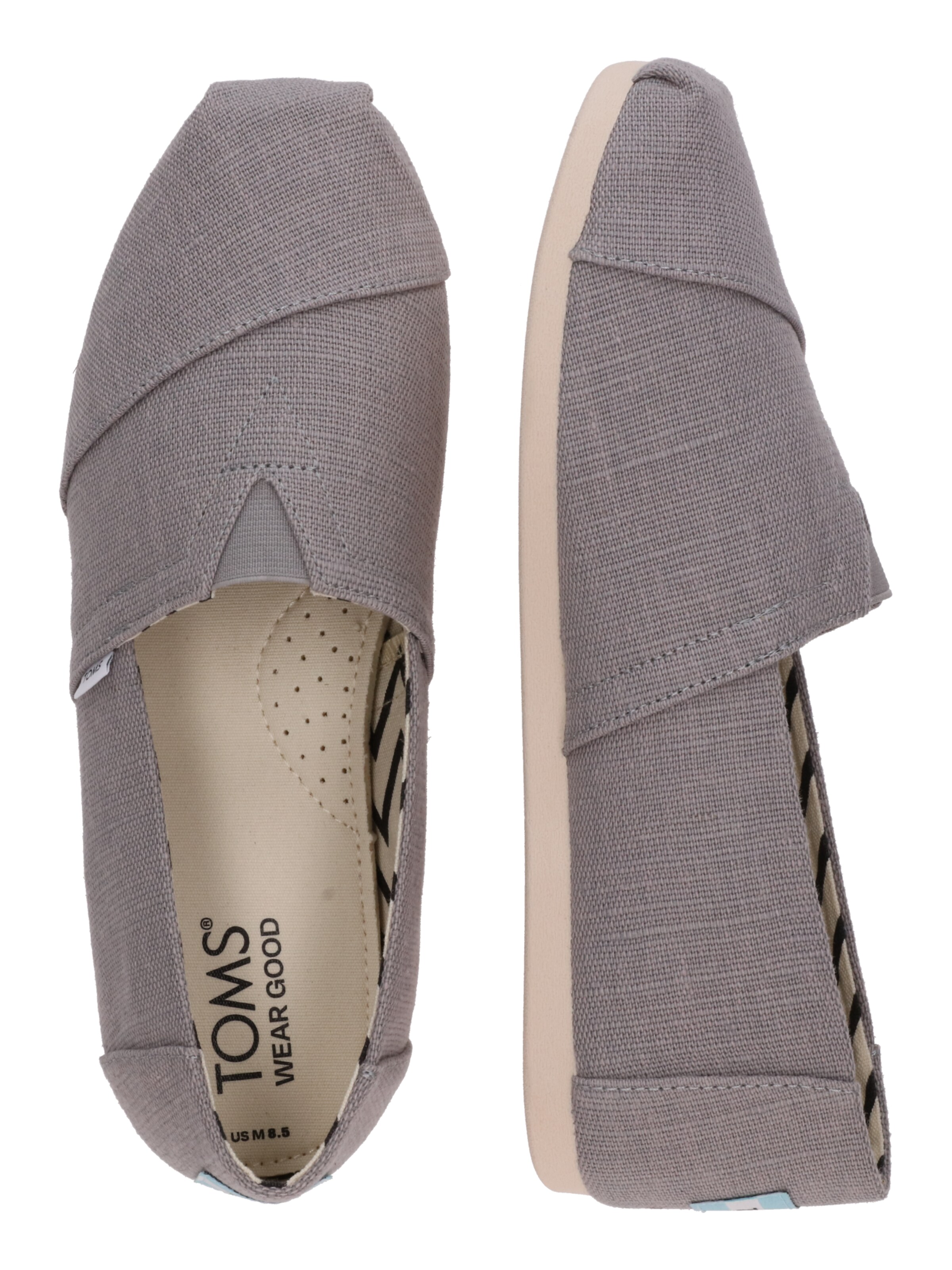 Chaussure basse 'CLASSIC' TOMS en gris
