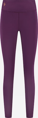 Urban Goddess Yoga & Activewear Leggings 'Bhaktified Yoga, Sports and Pilates' in Lila: Vorderseite