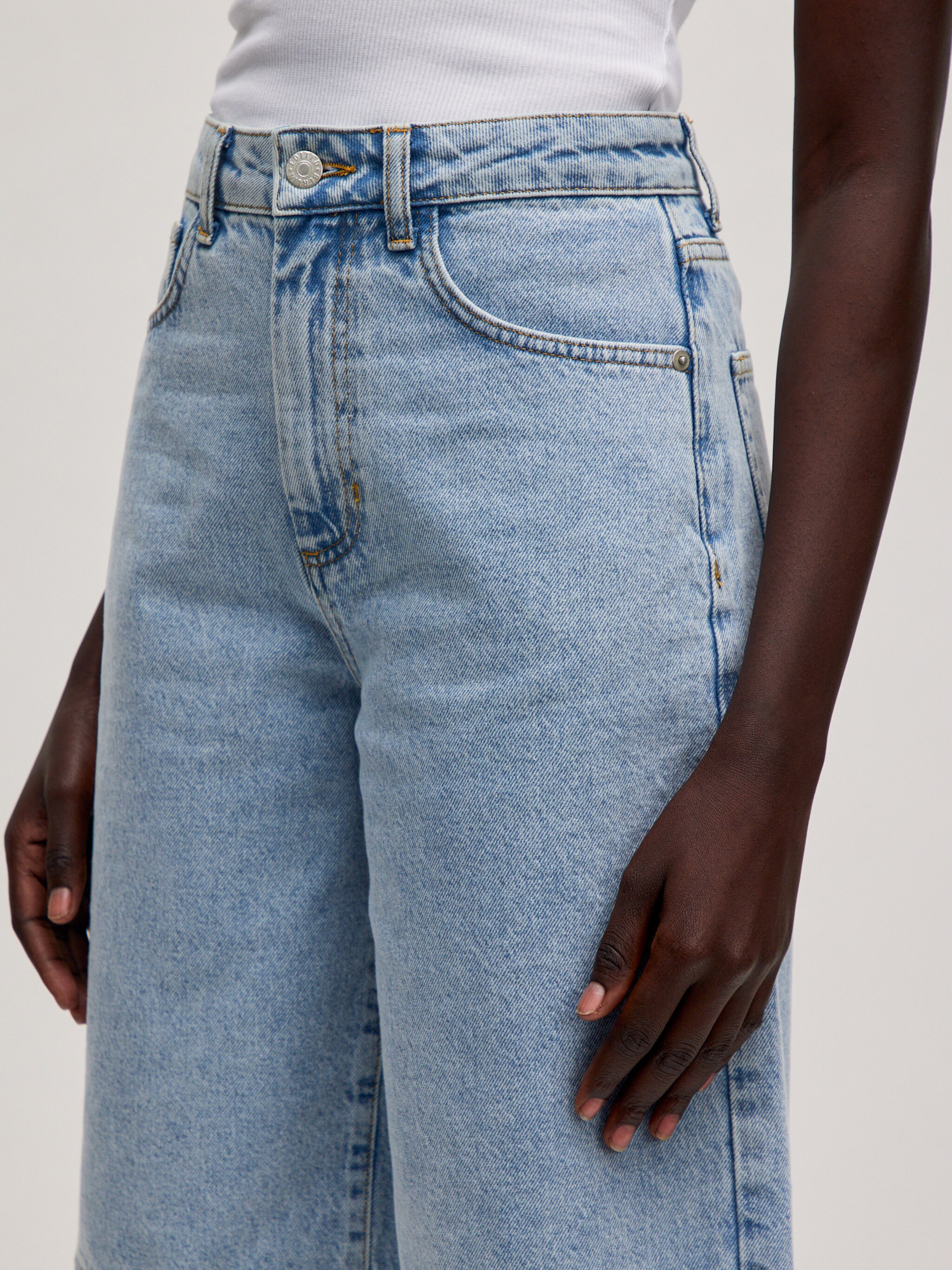 EDITED Produits Pantalon 'Addison' bleu clair