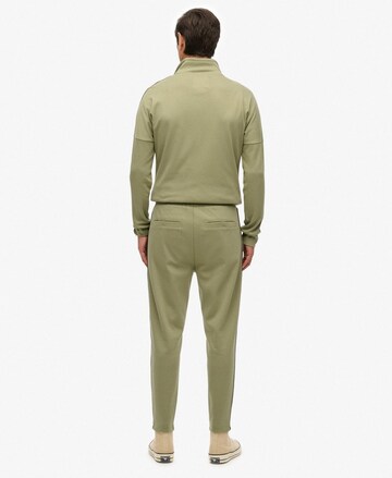 Superdry Tapered Broek in Groen