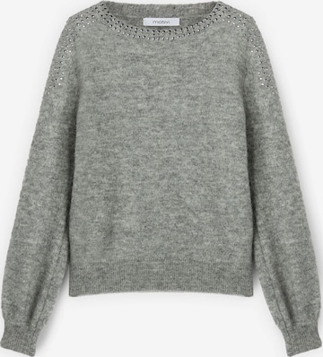 MOTIVI Sweater in Grey: front