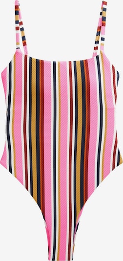 Uždaras maudymosi kostiumėlis iš Next, spalva – tamsiai mėlyna / tamsiai rusva / rožinė / balta, Prekių apžvalga