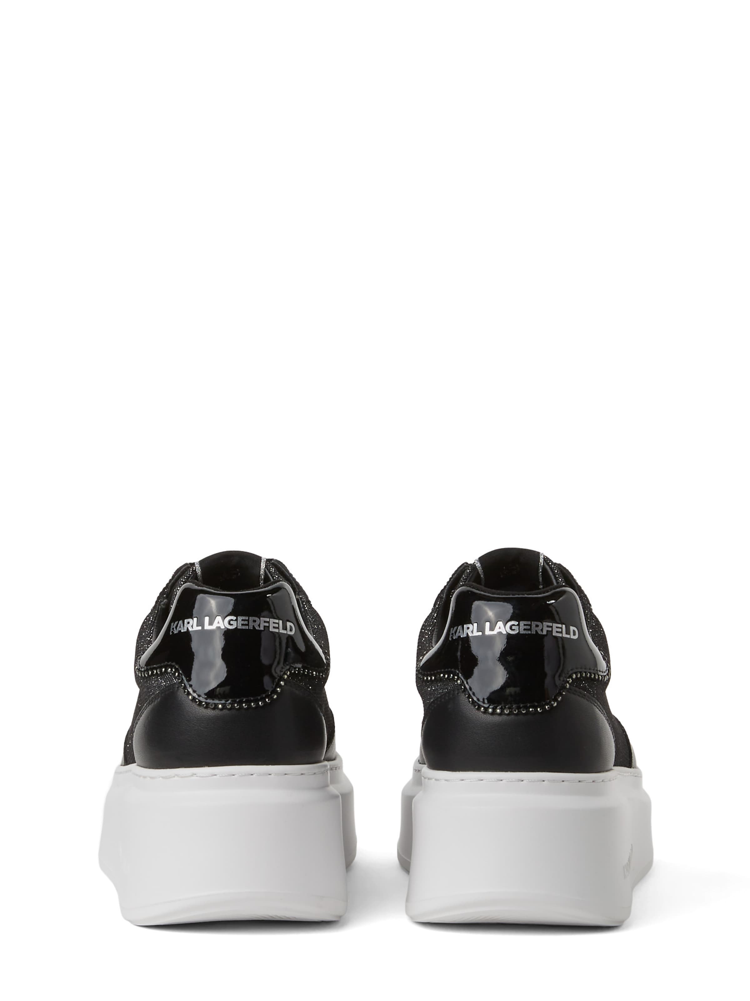 melns Karl Lagerfeld Zemie brīvā laika apavi