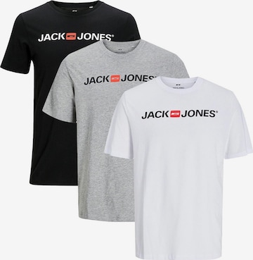 JACK & JONES Shirt 'Basic' in White: front
