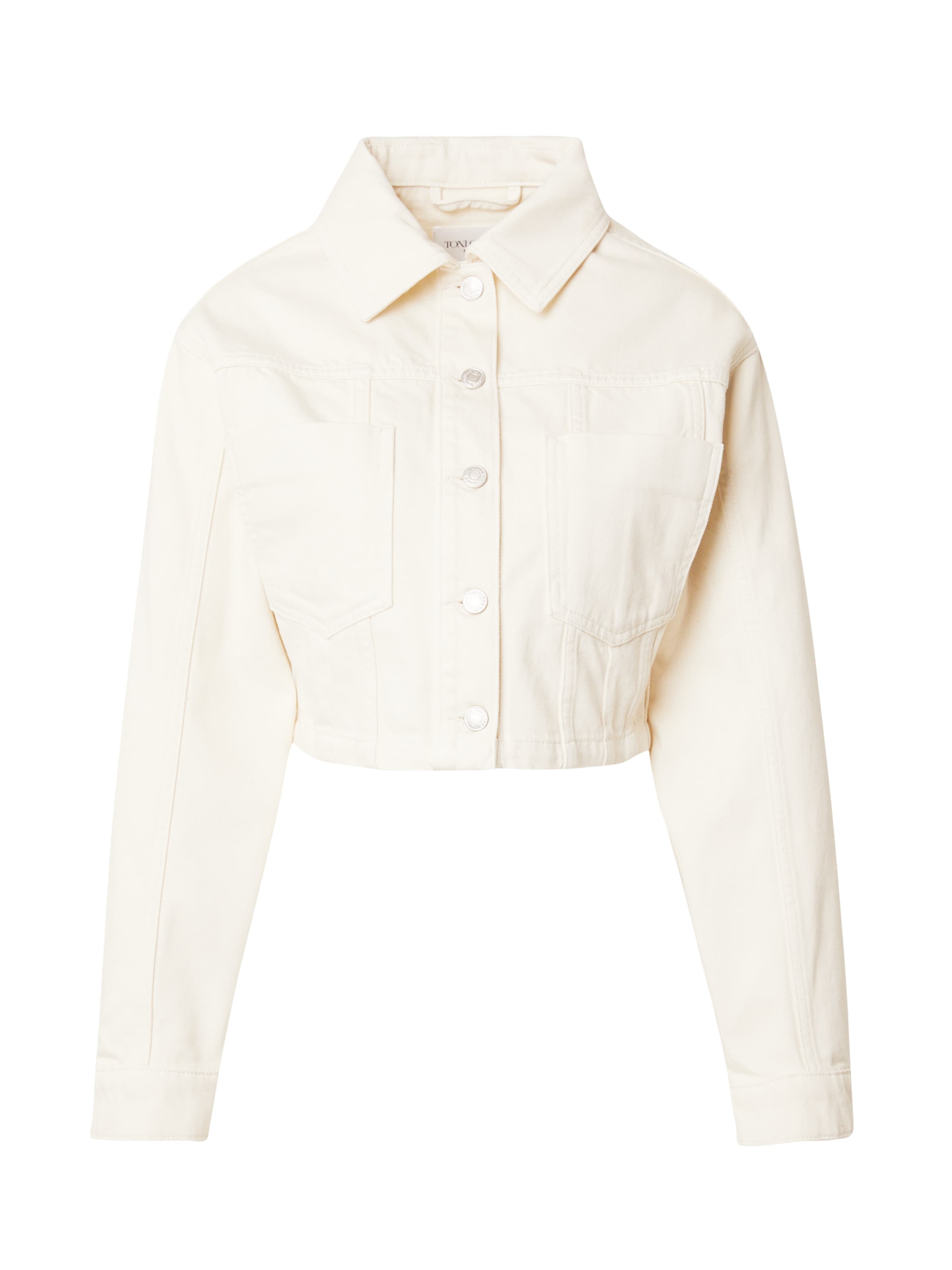 Giacca di mezza stagione 'Duffy' di ABOUT YOU x Toni Garrn in bianco: frontale