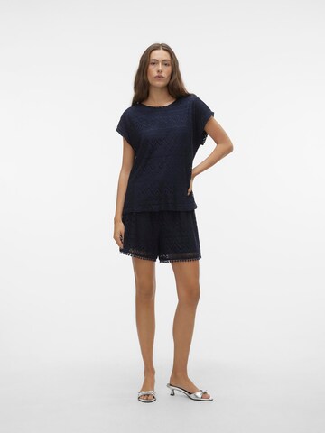 VERO MODA Shirt 'VMMaya Ava' in Blue