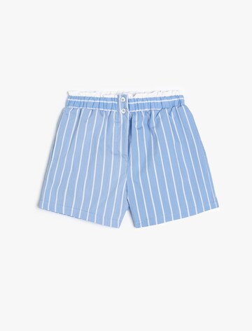 Koton Regular Trousers in Blue: front