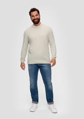 s.Oliver Men Big Sizes Свитер в Бежевый