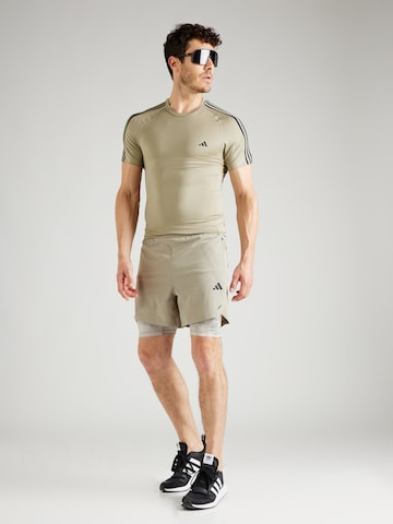ADIDAS PERFORMANCE Обычный Спортивные штаны 'Power Workout' в Серый