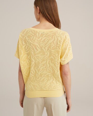 Pull-over WE Fashion en jaune