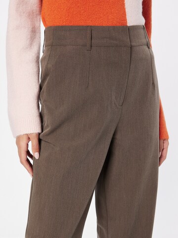 Y.A.S Wide Leg Hose 'RONAN' in Braun