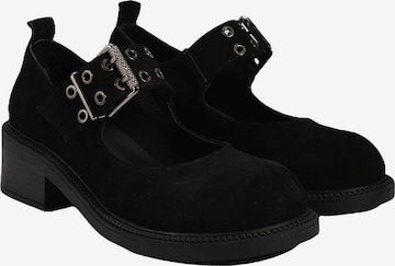 Desa - Zapatillas 'Slip-Ons' en negro: frente