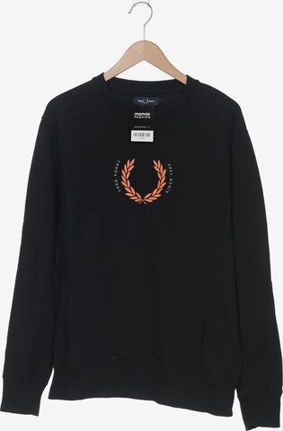 Fred Perry Sweater XL in Schwarz: predná strana