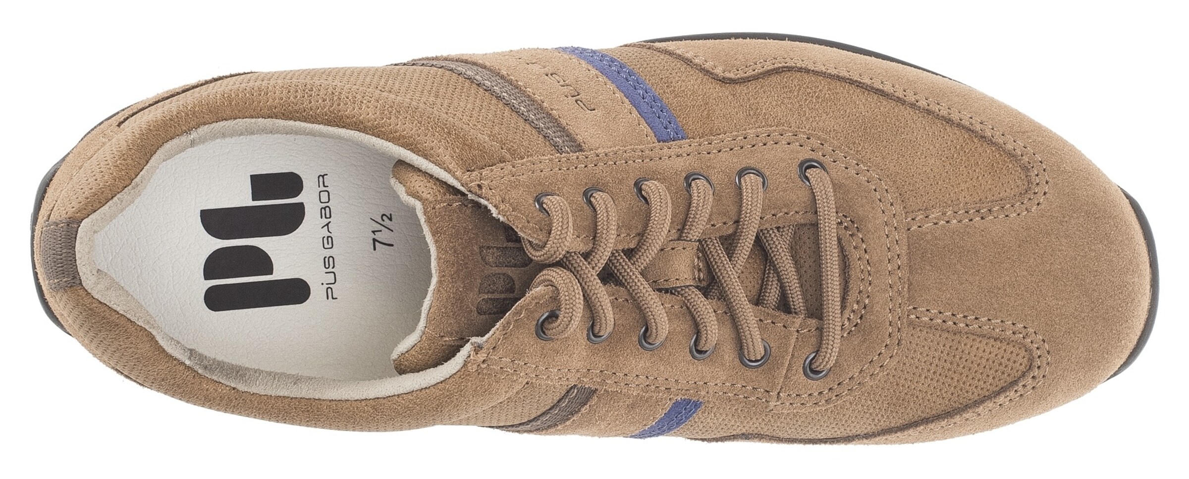 Baskets basses Pius Gabor en marron