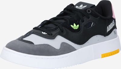 ADIDAS ORIGINALS Niske tenisice 'SUPERCOURT' u kameno siva / roza / crna / bijela, Pregled proizvoda