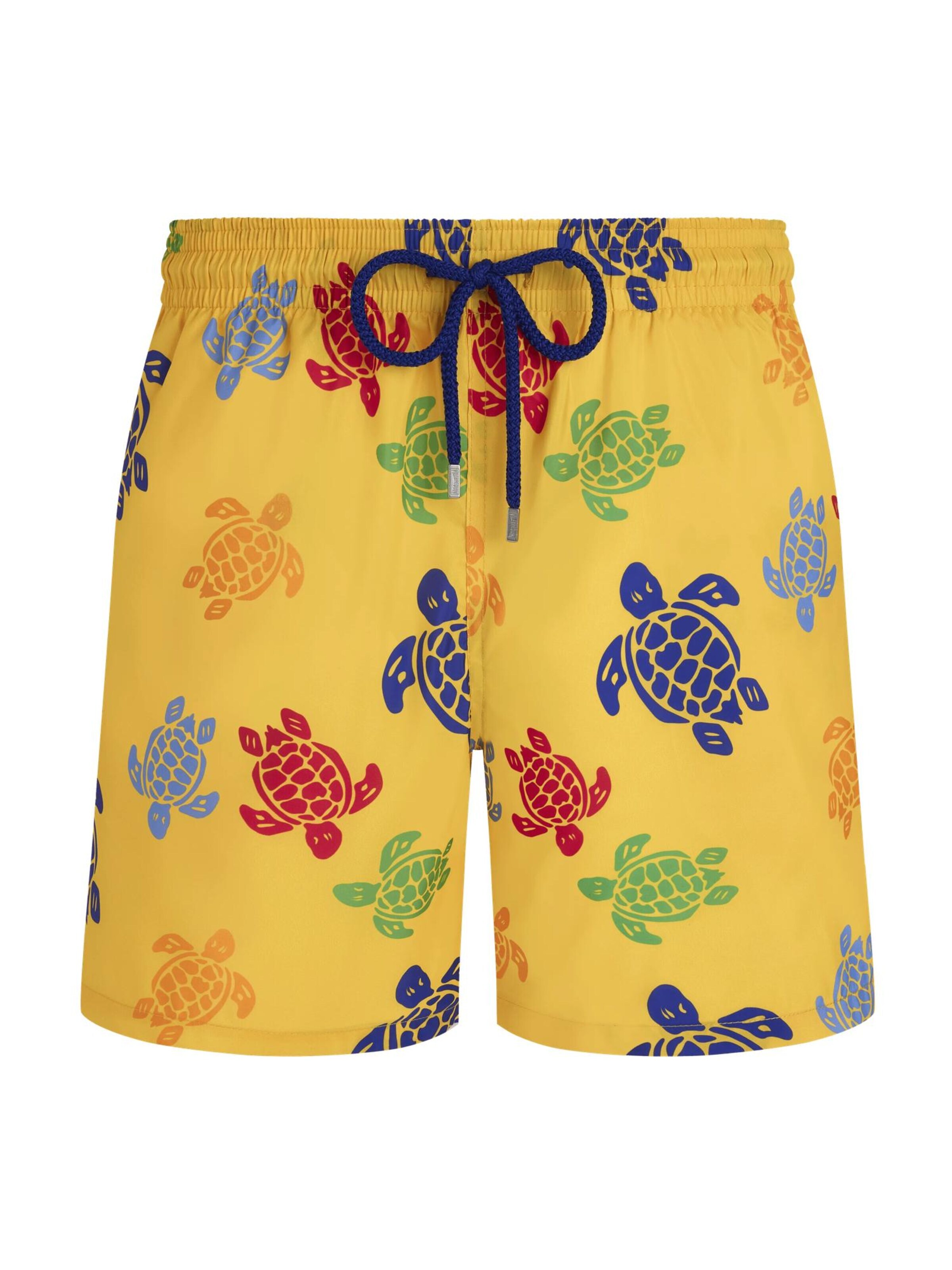 Vilebrequin - Bermudas en amarillo: frente