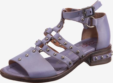 A.S.98 Sandals in Purple: front