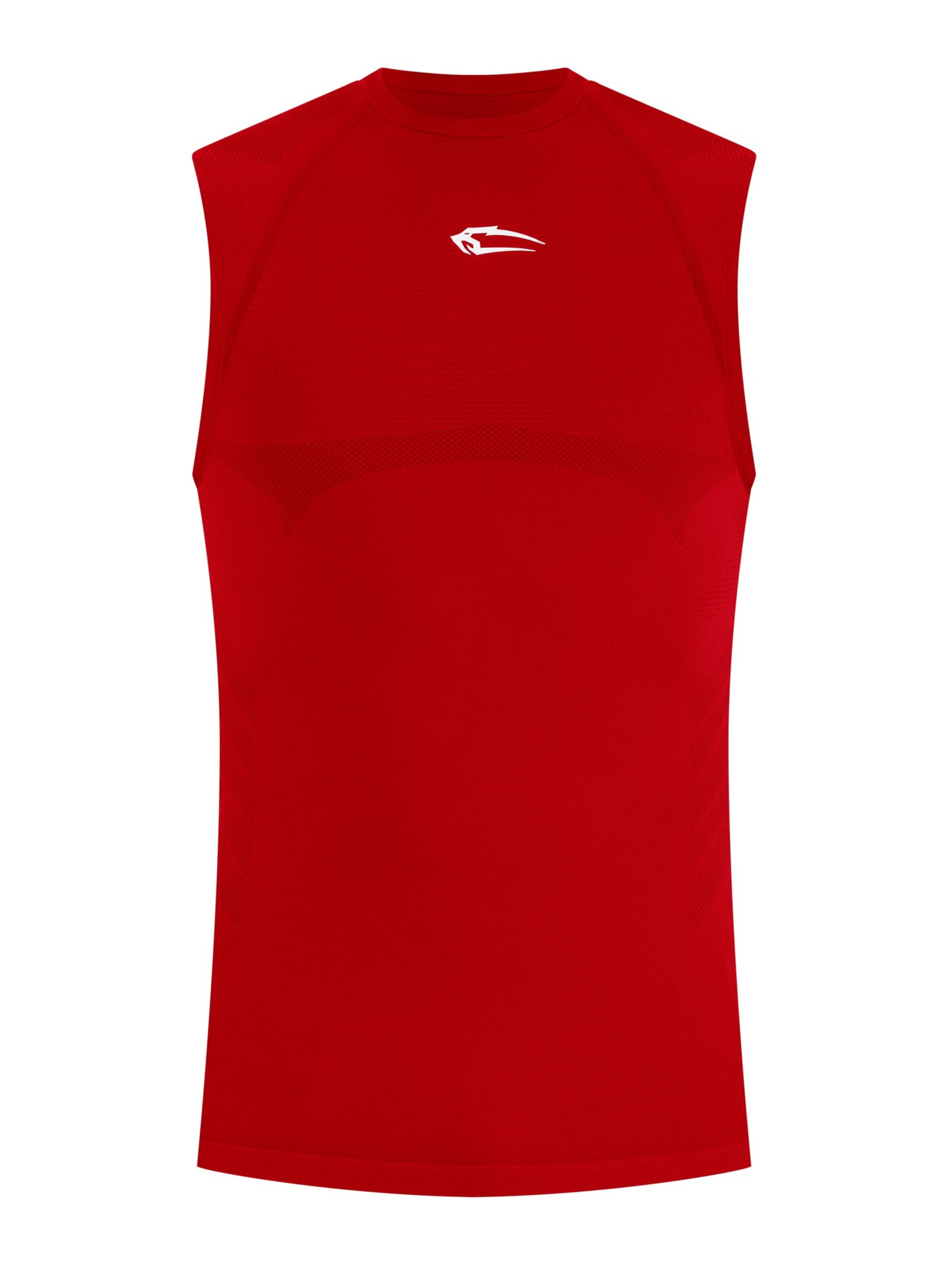 Smilodox Compression Tank Top Carnos in Rot: Vorderseite