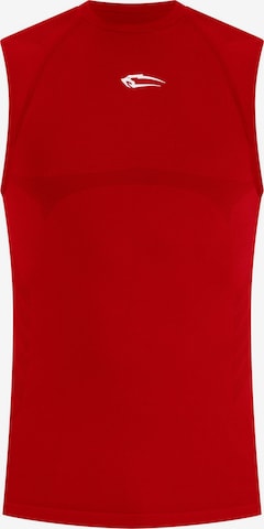 Smilodox Compression Tank Top Carnos in Rot: Vorderseite