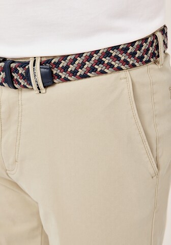 REDPOINT Slim fit Chino Pants 'Surrey' in Beige