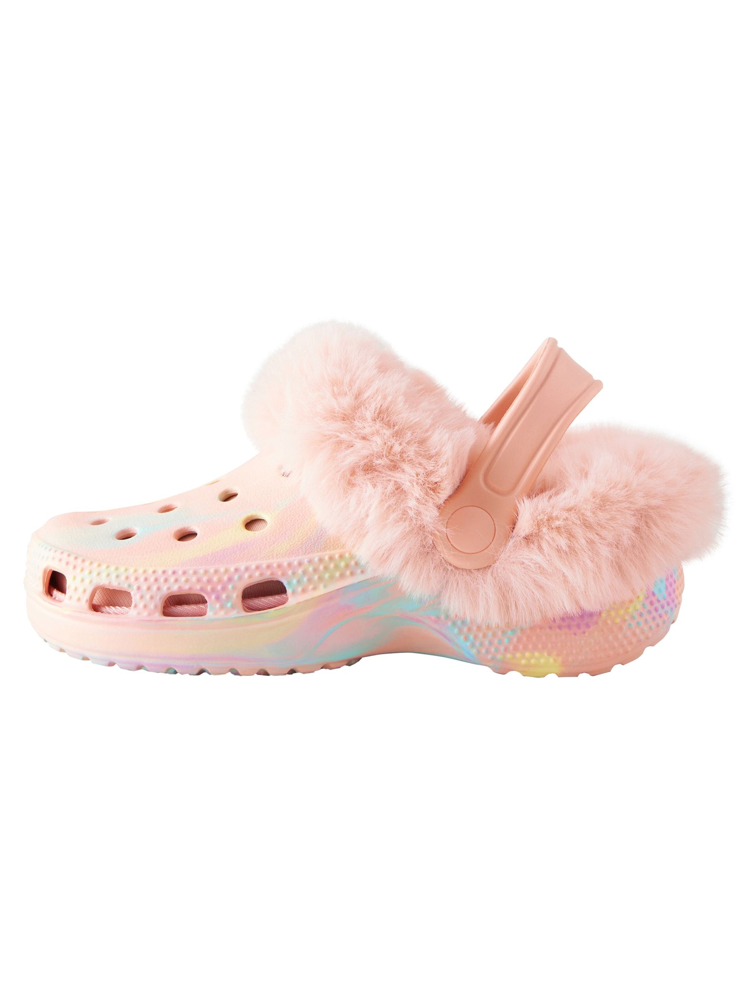 Next Hausschuh in Pink: Vorderseite