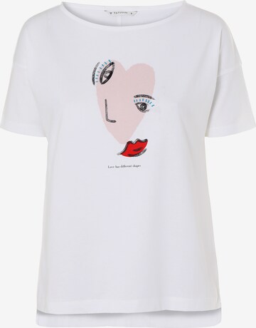 TATUUM - Camisa 'MIZA' em branco: frente