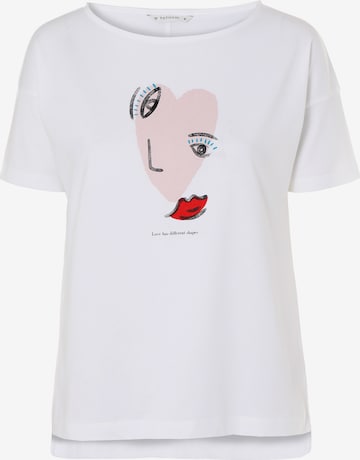 T-shirt 'MIZA' TATUUM en blanc : devant
