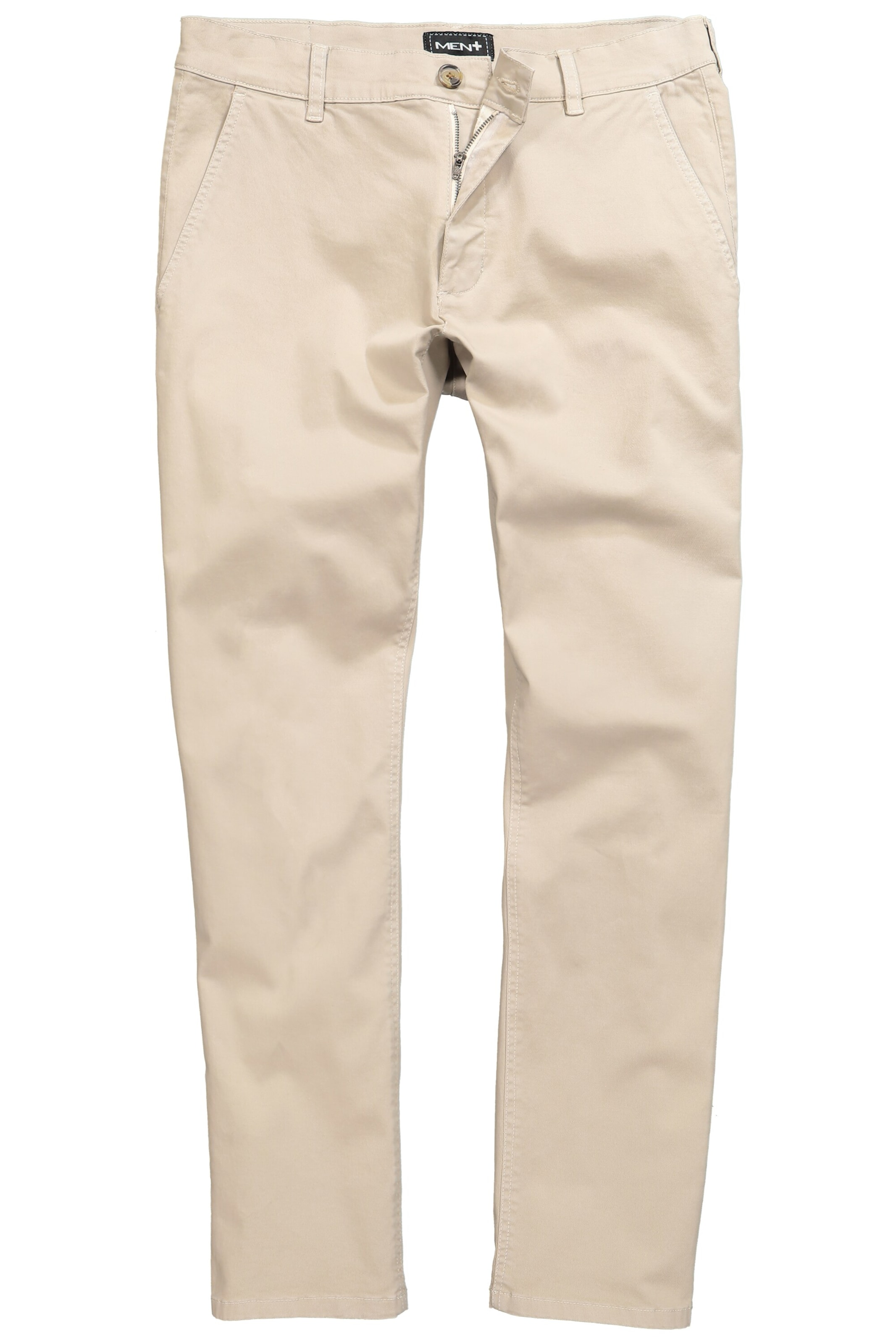 Men Plus Regular Chino in Beige: voorkant