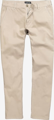 Men Plus Chino in Beige: voorkant