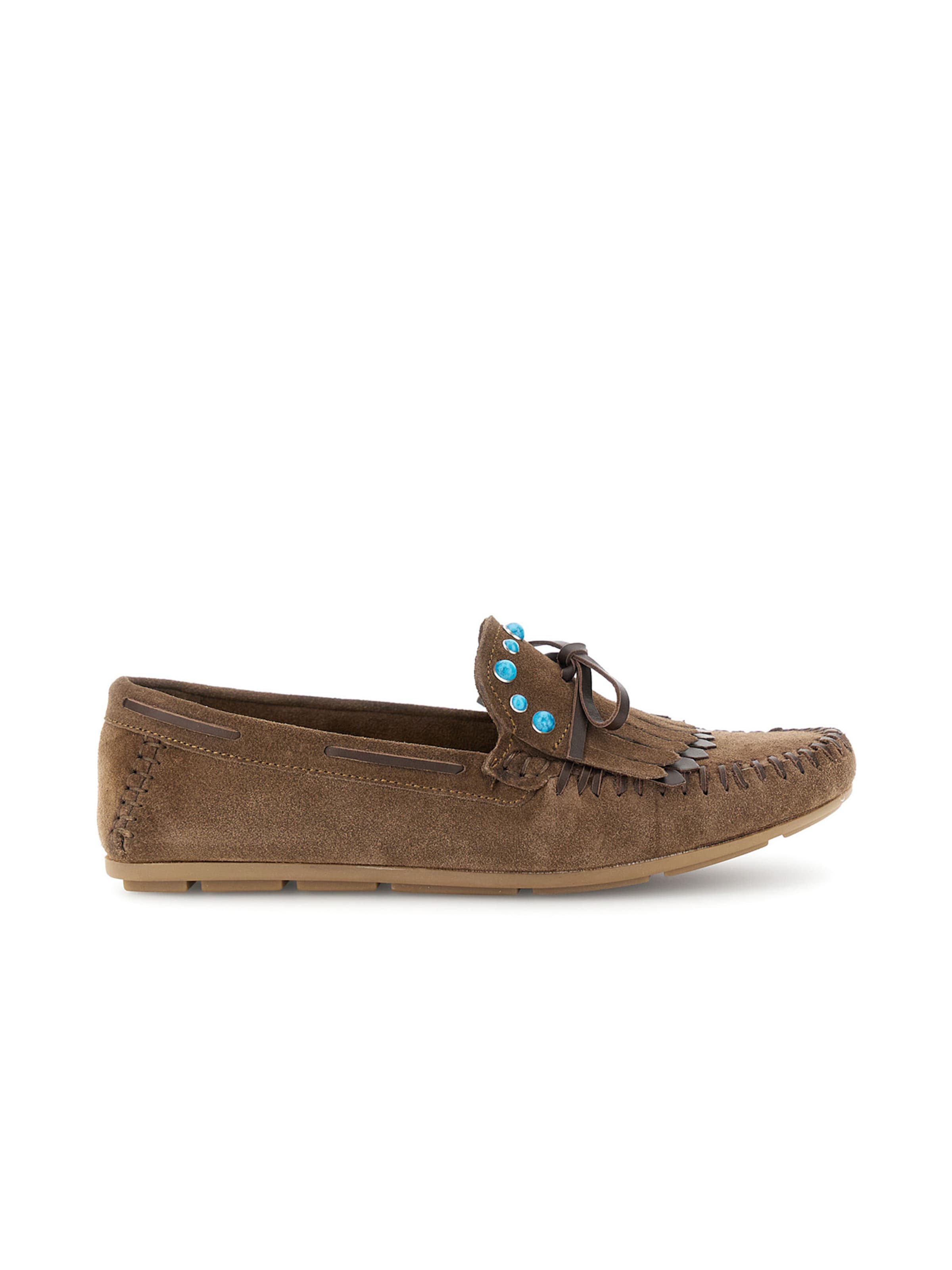 CAFè NOIR Moccasin in Brown