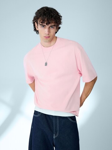 Bershka Shirt in Pink