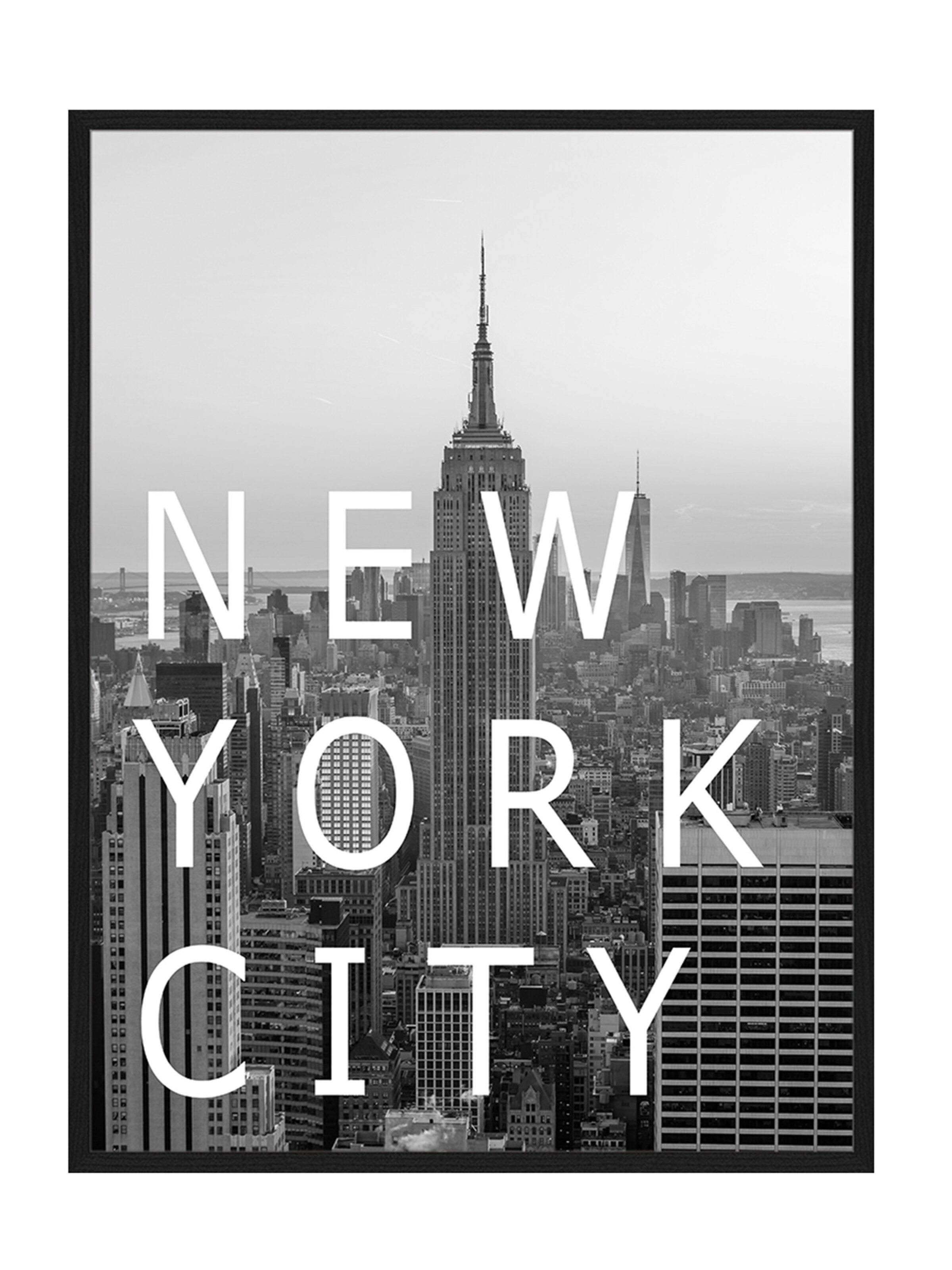 Liv Corday Bild 'New York City' in Schwarz: Vorderseite