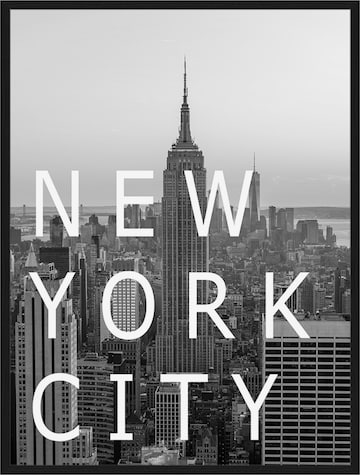 Liv Corday Bild 'New York City' in Schwarz: predná strana