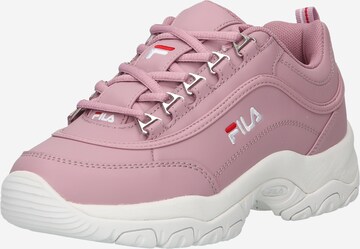 Sneaker bassa 'Strada' di FILA in lilla: frontale