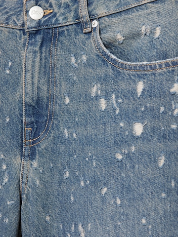 Wide Leg Jean 'STWD' Pull&Bear en bleu