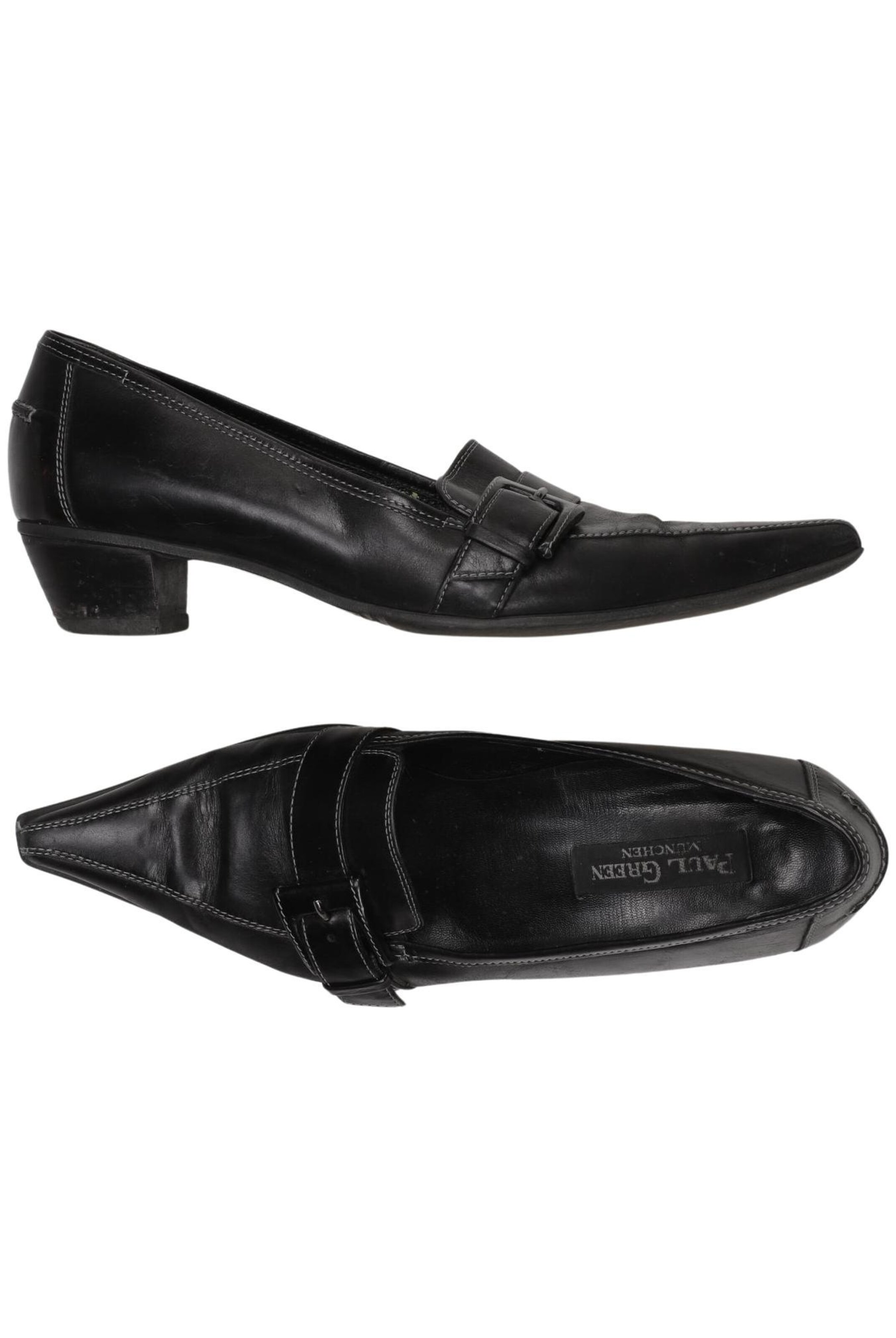 Paul Green Flats & Loafers in 36 in Black: front