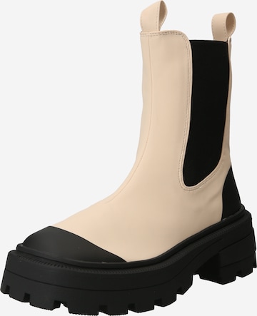 NLY by Nelly Chelsea Boots 'On trend' i beige: forside