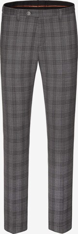 Digel Slimfit Pantalon in Grijs: voorkant