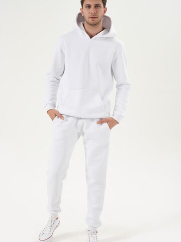 LOUIS LECLER Sweatshirt 'Hiro' in Wit
